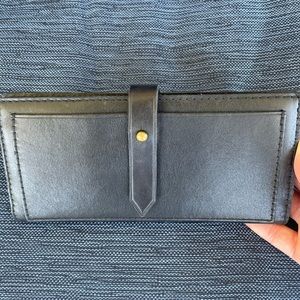 Madewell Leather Post Wallet